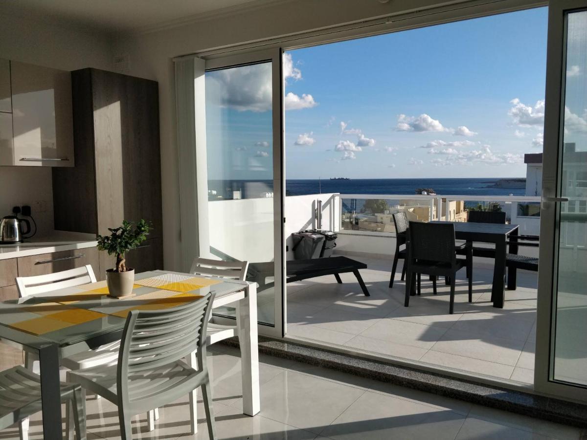Sea View Penthouse With Large Terrace Irom1-1 Appartement Marsaskala Buitenkant foto